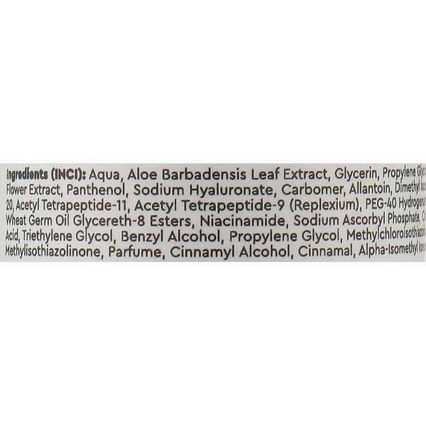Aloe concentrate for deep moisturizing of OKIS eyebrows and eyelashes