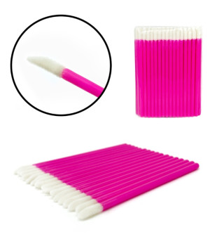 Macro brushes in a bag, pink (50pcs/pack)