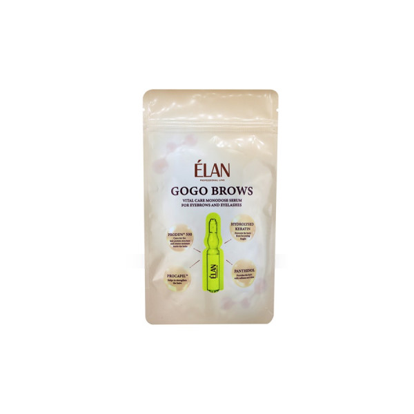 Сыворотка для ухода за бровями и ресницами ELAN GOGO BROWS