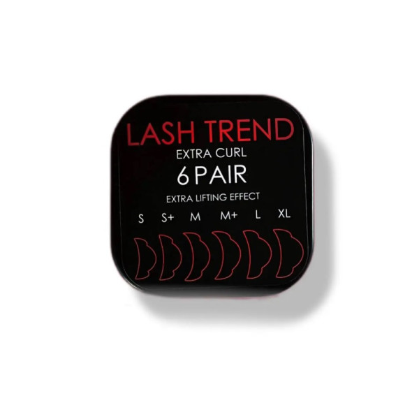 Pads for laminating Lash Trend (glossy) EXTRA 6 pairs S, S+, M, M+, L, XL