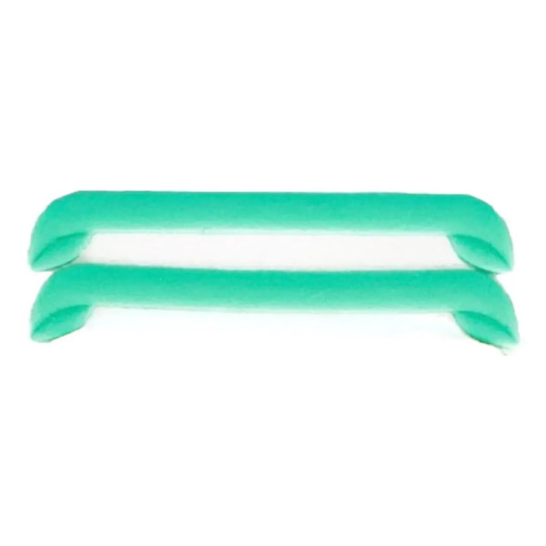 Compensators for lamination of eyelashes (1 pair, petals, turquoise)