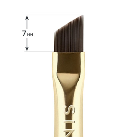 Eyebrow brush Sinart PROBRUSH beveled B103 (yellow)