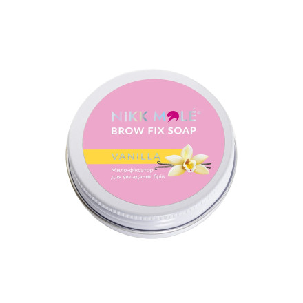 Fixing soap for styling eyebrows Nikk Mole (Vanilla), 30 ml