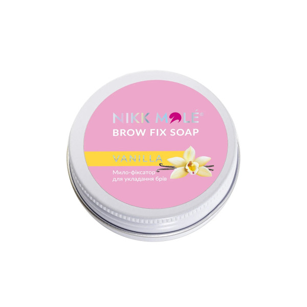 Fixing soap for styling eyebrows Nikk Mole (Vanilla), 30 ml
