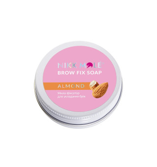 Mydło utrwalające do stylizacji brwi Nikk Mole (Almond), 30 ml