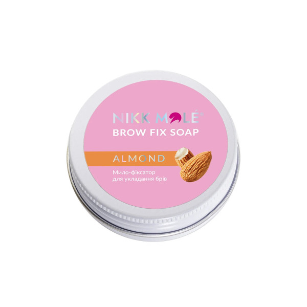 Fixing soap for styling eyebrows Nikk Mole (Almond), 30 ml