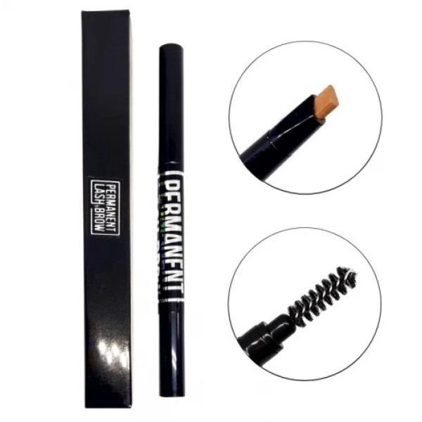 Карандаш для оформления бровей Permanent Lash and Brow №1 (холодный темно-коричневый)