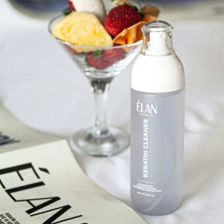 Тоник для обезжиривания бровей и ресниц ELAN KERATIN CLEANER, 200 мл