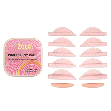 Валики для ламинирования ZOLA Pinky Shiny Pads (XS, S, M, L, XL)