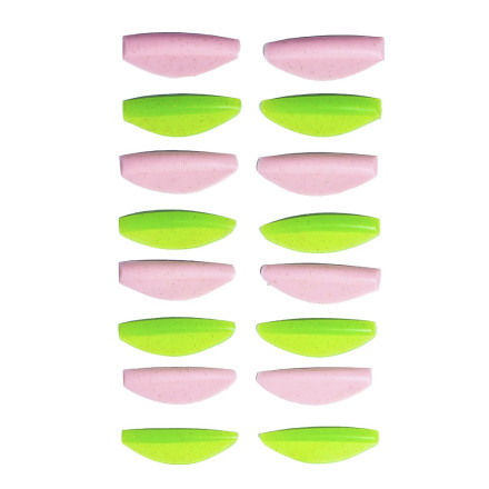 Валики для ламинирования ZOLA Round Curl Pink and Green (S, S1, M, M1, L, L1, XL, XL1)