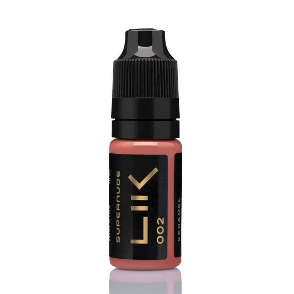 Пігмент Lik Lips 002 Caramel для перманентного макіяжу, 10 мл