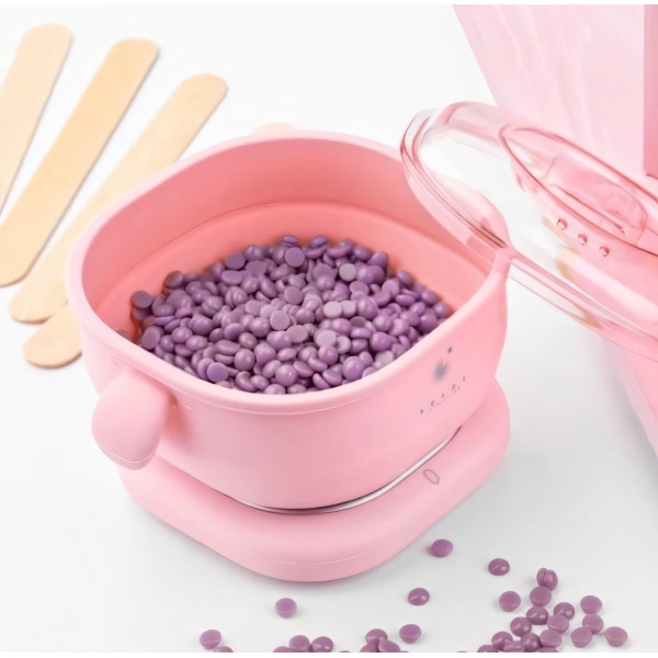Wax melter BUCOS SL-400 PINK SILICONE EDITION