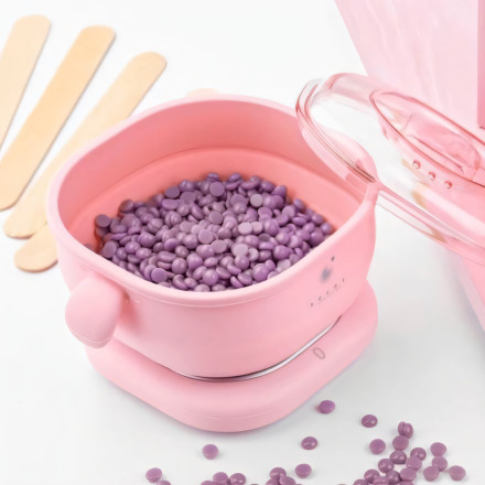 Wax melter BUCOS SL-400 PINK SILICONE EDITION