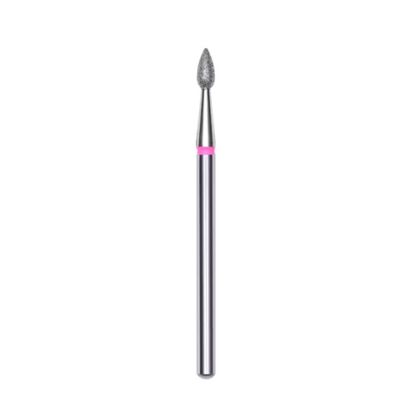 Diamond burr STALEKS PRO EXPERT red drop 2.3 mm diameter, 5 mm working part