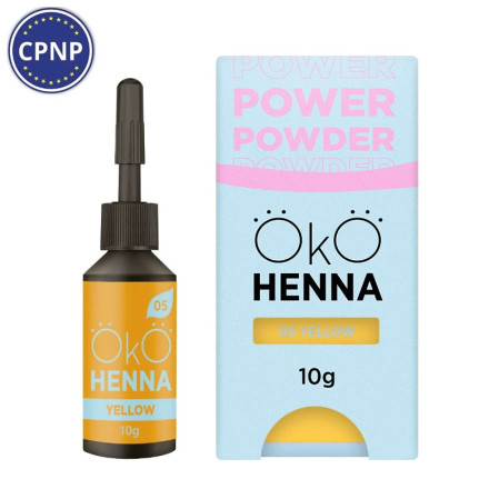 OKO Power Powder Brow Henna, 05 Yellow, 10 g