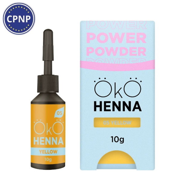 OKO Power Powder Brow Henna, 05 Yellow, 10 g