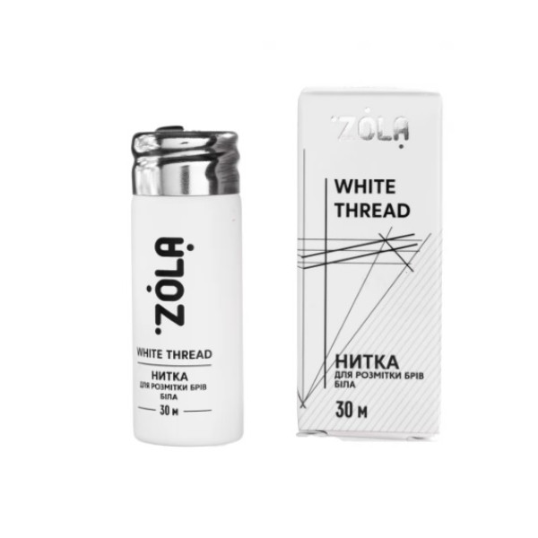 ZOLA marking thread (white), 30 m