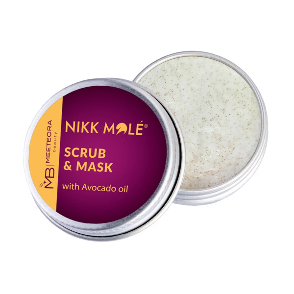 Scrub mask with avocado oil Nikk Mole, 40 g