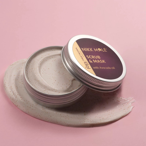 Scrub mask with avocado oil Nikk Mole, 40 g