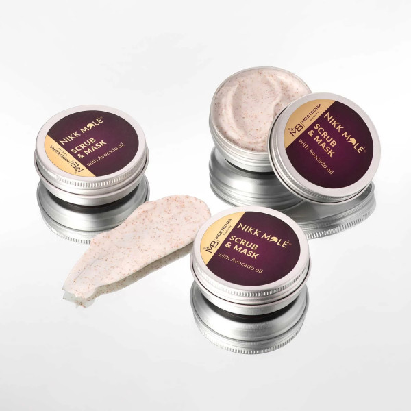 Scrub mask with avocado oil Nikk Mole, 40 g