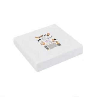 Spunlace napkins Panni Mlada, 20x20 cm, smooth (100 pcs/unit)