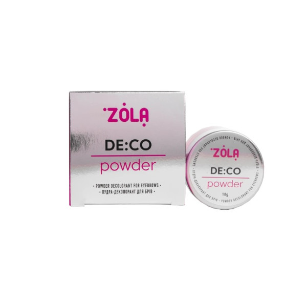 Пудра-деколорант для бровей ZOLA DE:CO Powder, 10 г