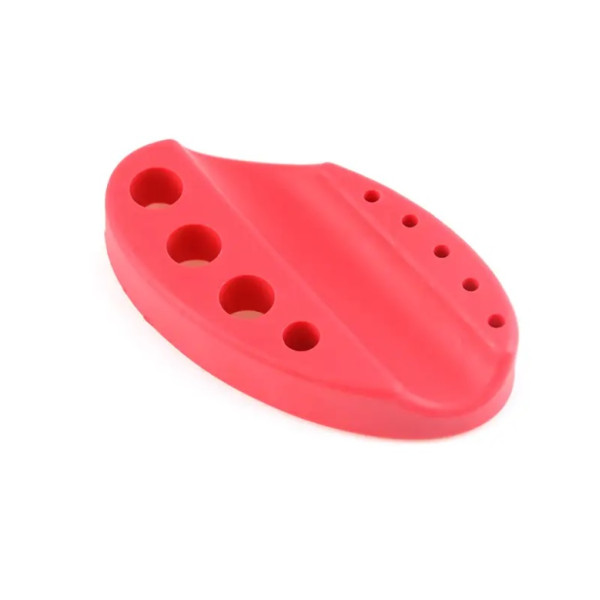 Silicone cap stand, red