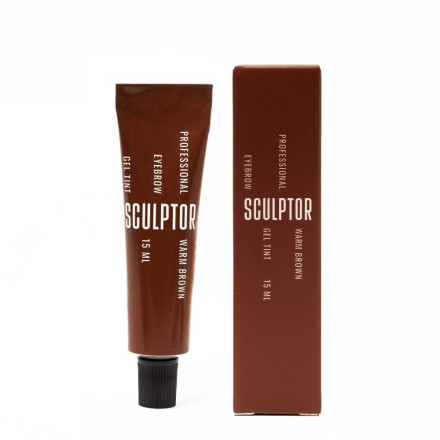Sculptor Lash Warm Brown eyebrow tint, 15 ml