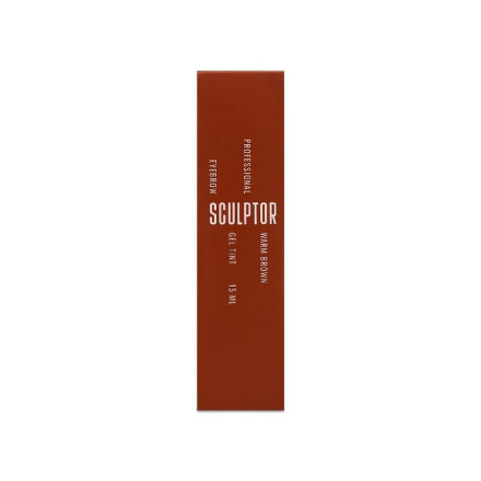 Sculptor Lash Warm Brown eyebrow tint, 15 ml