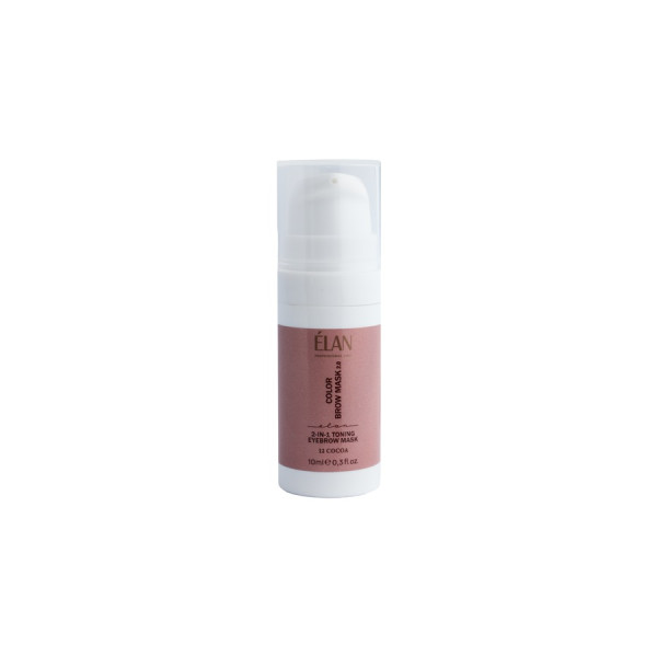 Тонирующая маска для бровей 2-в-1 ELAN COLOR BROW MASK 2.0, 10 мл, 12 COCOA