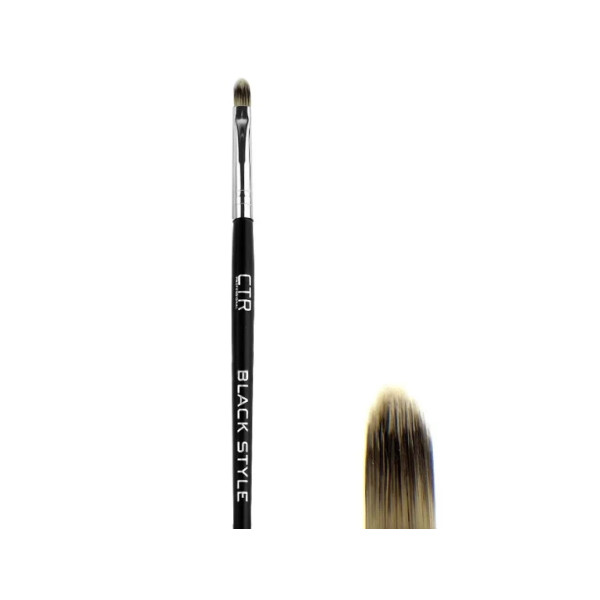 Wide eyebrow brush CTR Black Style LB-02