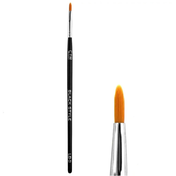 Wide eyebrow brush CTR Black Style LB-01