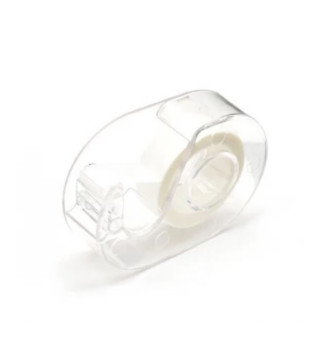 Support for scotch tape, transparent