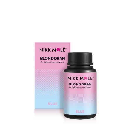 Осветляющая пудра Nikk Mole Blue Blondoran, 20 г