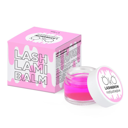 Glue-free glue OKO Lash Lami Balm, 15 ml