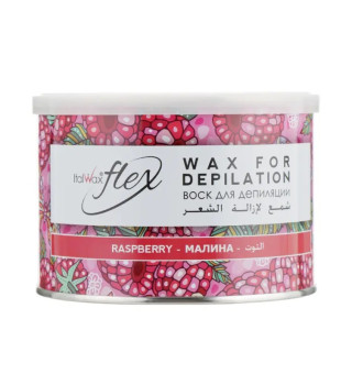 Italwax FLEX Raspberry wax in a jar, 400 g