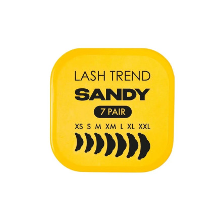Валики Lash Trend SANDY 7 пар (XS, S, M, L, XL, XM, XXL)