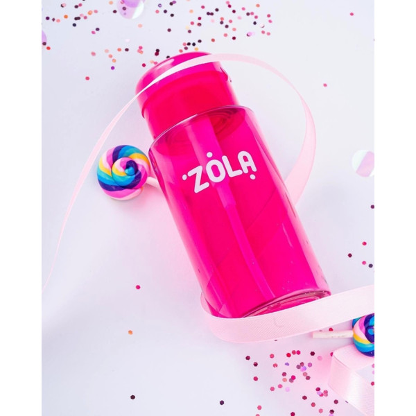 ZOLA pump dispenser jar (pink)