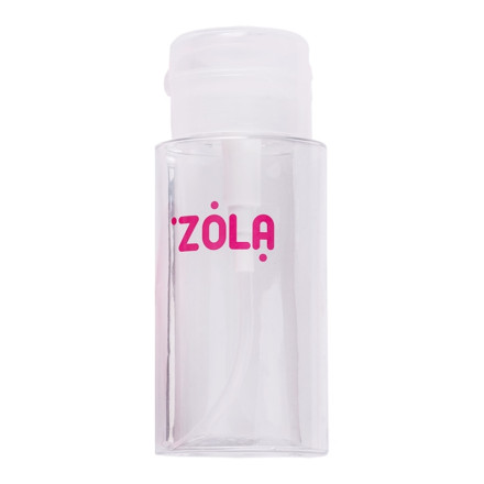 ZOLA pump dispenser jar (transparent)