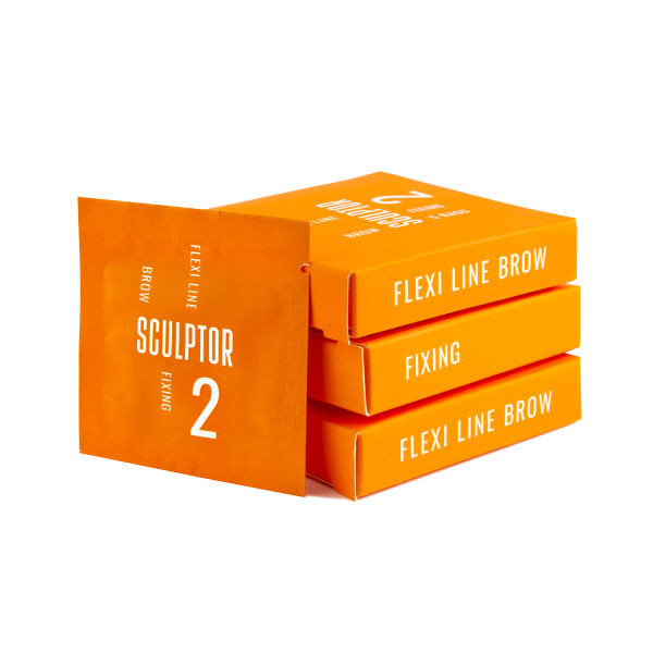 Состав для ламинирования Sculptor Lash Flexi line brow fixing №2, 1,5 мл