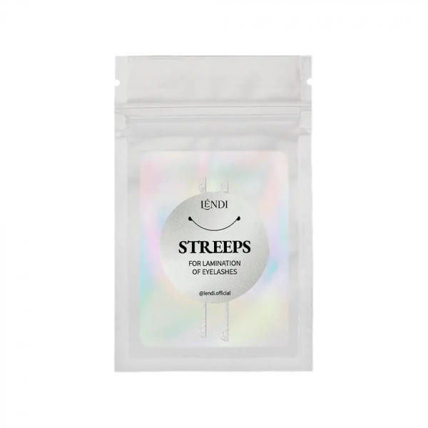 Laminating strips (silver)