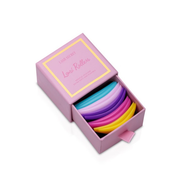 Lami Rollers for lamination of eyelashes LASH SECRET, 5 pairs (SS,S,M,L,LL)