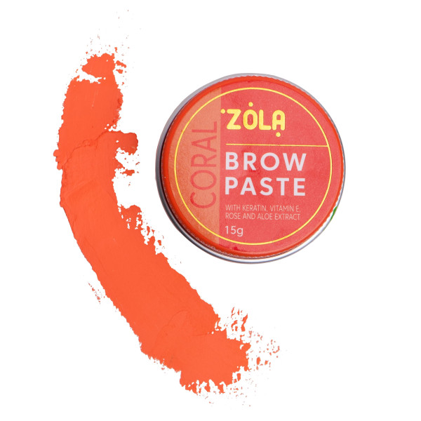 Eyebrow contouring paste ZOLA (orange), 15 g