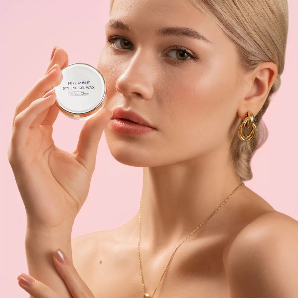 Фиксирующий гель-воск для бровей Nikk Mole Perfect Clear, 15 г