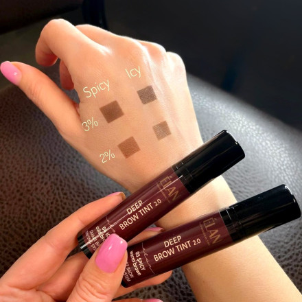 Краска для бровей ELAN DEEP BROW TINT 2.0, 05 SPICY warm brown, (10 мл)