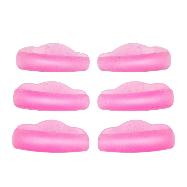 Валики для ламинирования ресниц OKO Hollywood Pink, 3 пары