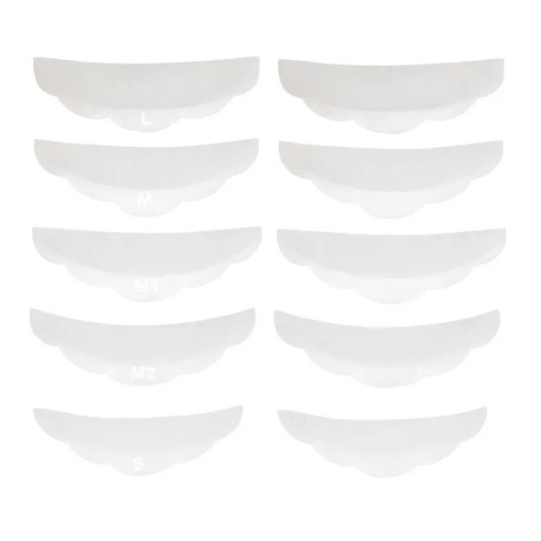 Set of pads for lamination of eyelashes Nikk Mole