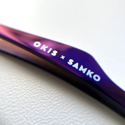 Classic tweezers OKIS Easy Tweezy Okis x Samko, purple