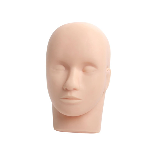 Mannequin head for eyelash extensions