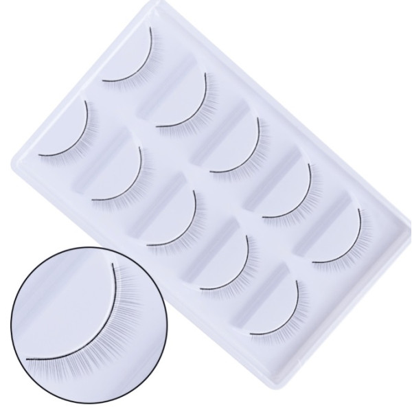 False eyelashes for training mannequin, 5 pairs